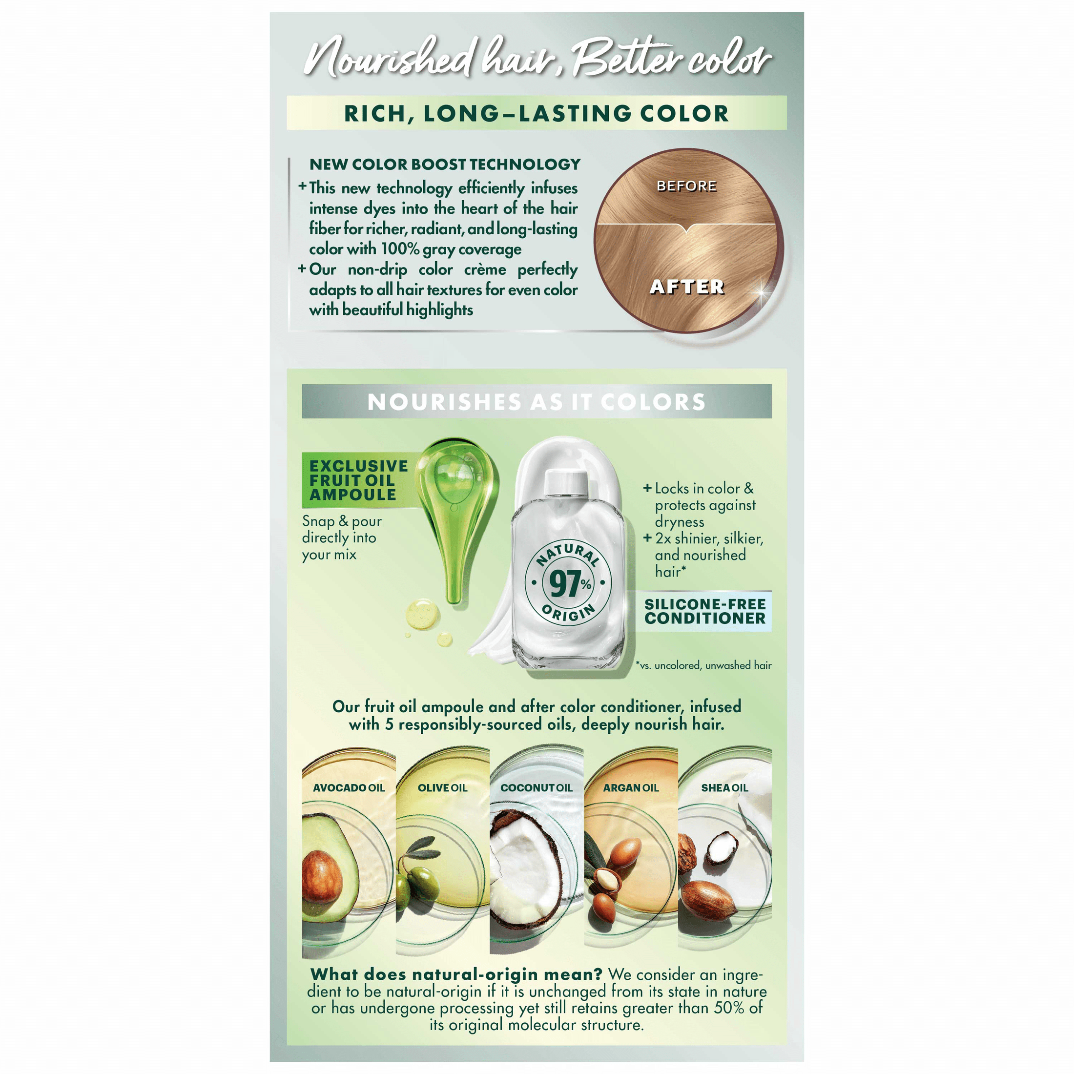2 Pack - Garnier Nutrisse Nourishing Color Crme, Light Natural Blonde [90] 1 ea
