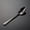 B, variant on 1pc, stainless steel titanium plated spoon tip spoon tableware home eating spoon dessert coffee spoon ice cream spoon