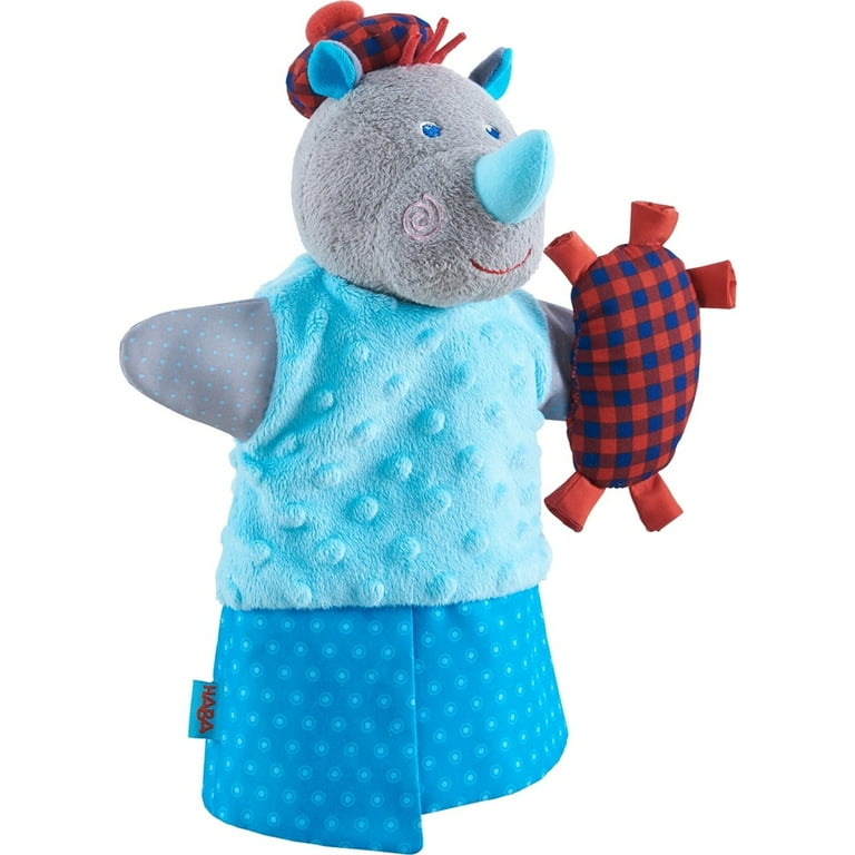 HABA Rhino Musical Glove Pupper with Sqeaking Bagpipe - Walmart.com