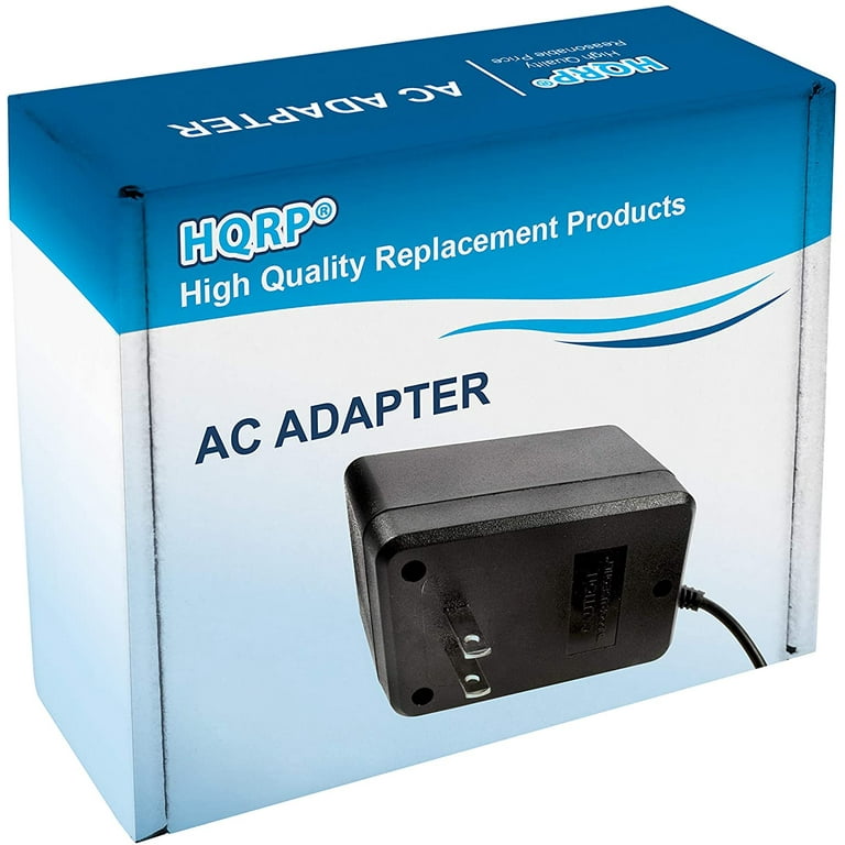 HQRP 21V AC Adapter for BACK 2 LIFE Continuous Motion Massager