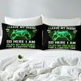 thumbnail image 4 of Erosebridal Gradient Gamepads Full Sheet Sets,Video Game Bedding Full Size,Abstract Geometric Bed Sheets Set Full Size,Breathable Gamer Room Decor,4-Piece, 4 of 7