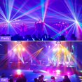 thumbnail image 4 of U'King ZQ02097 Moving Head Stage Light Black Sound Activated DMX512 RGBW 18 LED 2 Pcs, 4 of 6