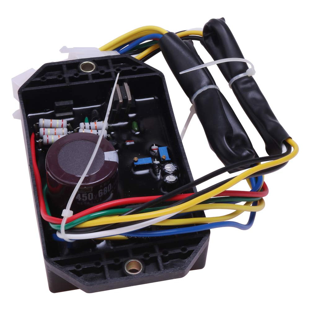 Fridayparts Voltage Regulator 5KW AVR KIDAVR50S For KIPOR Single
