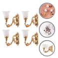 thumbnail image 3 of Shisuyan 4pcs Miniature Lamp Models Creative Mini Wall Lamps Decorative Mini Lights Photo Props, 3 of 9