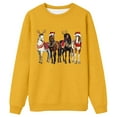thumbnail image 3 of Funny Horses Christmas Sweatshirts for Women 2025 Long Sleeve Crewneck Cowgirl Holiday Graphic Sweatshirt Pullover Tops, 3 of 5