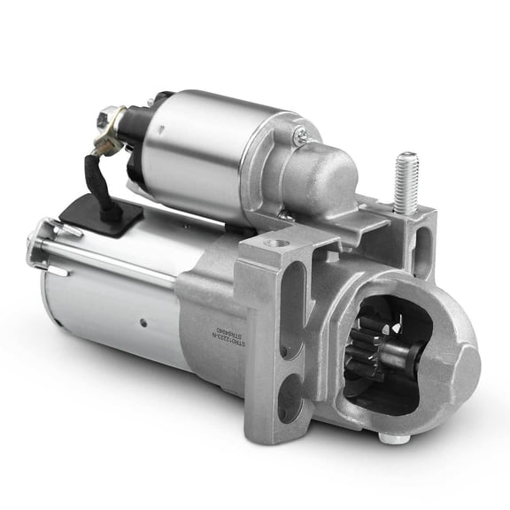 A-Premium Starter Motor Compatible with Chevy Silverado, Tahoe & GMC Sierra, Yukon & Cadillac Escalade & Buick Rainier, 4.8L 5.3L, 1.1KW 12V CW 9 Teeth, Replace# 12568051, 12578050