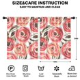 thumbnail image 2 of Blackout Kids Curtains,Pioneer Flower Floral Print Pattern Childrens Insulated Curtains Set Of 2,Bedroom Essentials,Toddler Room Decor 42"x54", 2 of 5