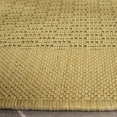 thumbnail image 6 of Safavieh Courtyard Eileen Geometric Indoor/Outdoor Area Rug, Natural/Olive, 6'7" x 6'7" Round, 6 of 10