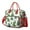 White Christmas Watercolor, variant on Beige Christmas Character Pattern Womens Lunch Box for Work,Insulated Large Lunch Bag for Tween and Teen,Loncheras Para Mujer,Leakproof Adult Lunch Bag for Work,Beach,Travel,Picnic,Camping