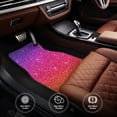 thumbnail image 5 of Daiia Holiday Shiny Printed Car Floor Mats Set of 4, Durable Non Slip Auto Floor Carpet, Car Interior Carpets Proof Foot Pads Anti-Slip Cushion Automoetive Accessories, 5 of 6