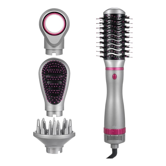 CEPILLO SECADOR DE CABELLO 4 EN 1 CON ESTILIZADOR