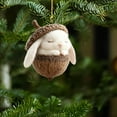 thumbnail image 4 of Forest Animal Acorn Ornaments Cozy Forest Christmas Ornaments, 2026 New Pine Cone Animal Decoration, Woodland Creature Hanging Ornament, Hanging Ornament for Home Decor(D), 4 of 6