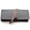 Black / Brown, variant on sunglassLA Unisex Wrap Closure Faux Leather Eyewear Pouch (Black / Black) - mm