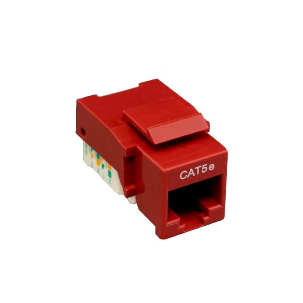 Kentek CAT5e Tool less Keystone Jack RJ45 Category 5E Ethernet Network ...