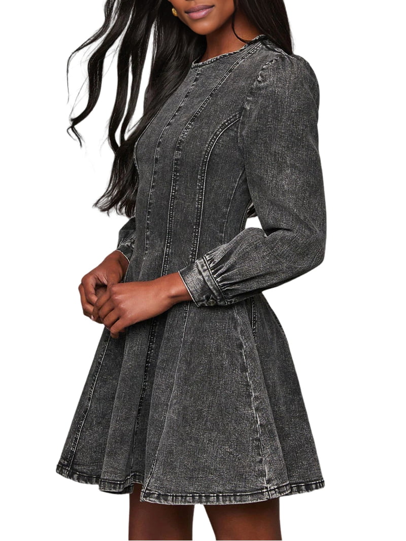 caprani mini dress grey Caprani Mini Dress Chocolate