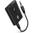 thumbnail image 1 of Bluetooth 5.0 Transmitter/Receiver, TaoTronics 2-in-1 Wireless 3.5mm Audio Adapter (aptX Low Latency, 2 Devices Simultaneously, for TV/Home Sound System), 1 of 5