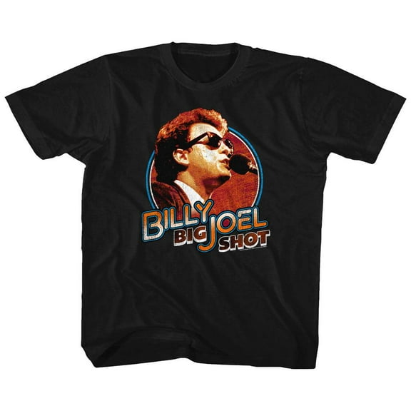 Billy Joel Big Shot Black Toddler T-Shirt