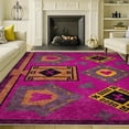 thumbnail image 2 of 6'x9' outdoor carpet for patio carpet slip grip area rug runner area rug for hardwood floors high traffic area rug, 2 of 10
