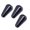 3PCS Black, variant on Metal Guitar Switch Tip Knob for LP EPI Style Electric Guitar Pickup Selector Replacement 3.5mm 4mm Compatible with Multiple Models Silver Black Gold Deep Black Options