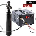 thumbnail image 2 of Compresor de aire PCP Orcair 4500 psi 300 bar 12 V DC/110 V AC, 2 of 7