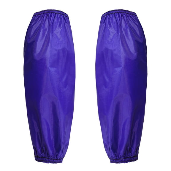 ULTNICE Waterproof Arm Sleeves Covers 1 Pair Blue Cuff for Cooking