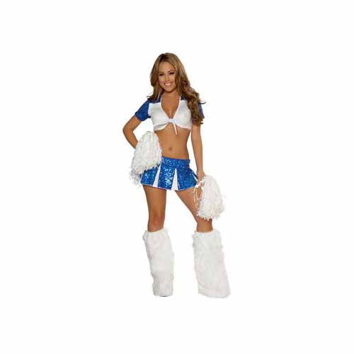 3pc Cheeky Cheerleader Roma Costume 