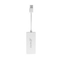 thumbnail image 1 of Riwesomey Adaptador de enlace de espejo para reproductor de coche, teléfono móvil a pantalla, reproducción de música, llamada telefónica, USB, WiFi, Trazadores de navegación blanco, 1 of 1