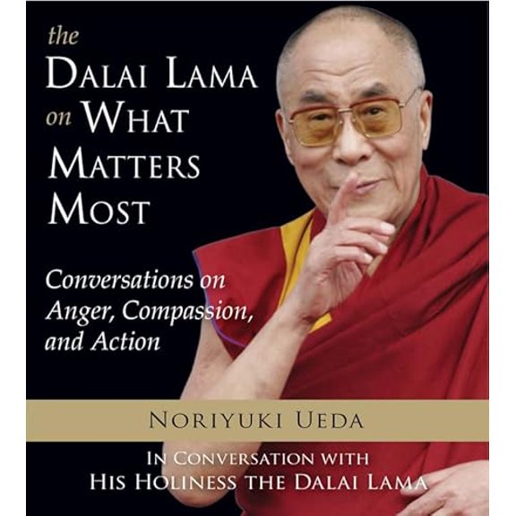 Pre-Owned Dalai Lama on What Matters Most: Conversations on Anger, Compassion, and Action, 9781571747013, 157174701X, Paperback,