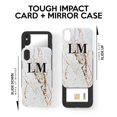 thumbnail image 4 of Personalised Cracked Marble Initials iPhone 11 Pro Max Case,iPhone 15, 4 of 4