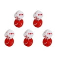 thumbnail image 1 of Dados De Corazón, Juego De Dados De Corazón Seguro De Plástico Rojo Blanco Para Viajar Para Fiesta ANGGREK Otros Deportes, 1 of 8
