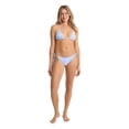 thumbnail image 4 of Roxy Swell Seekers Tiki Tri & Tie Side Cheeky Set - Size S - Color: Powder Blue, 4 of 5