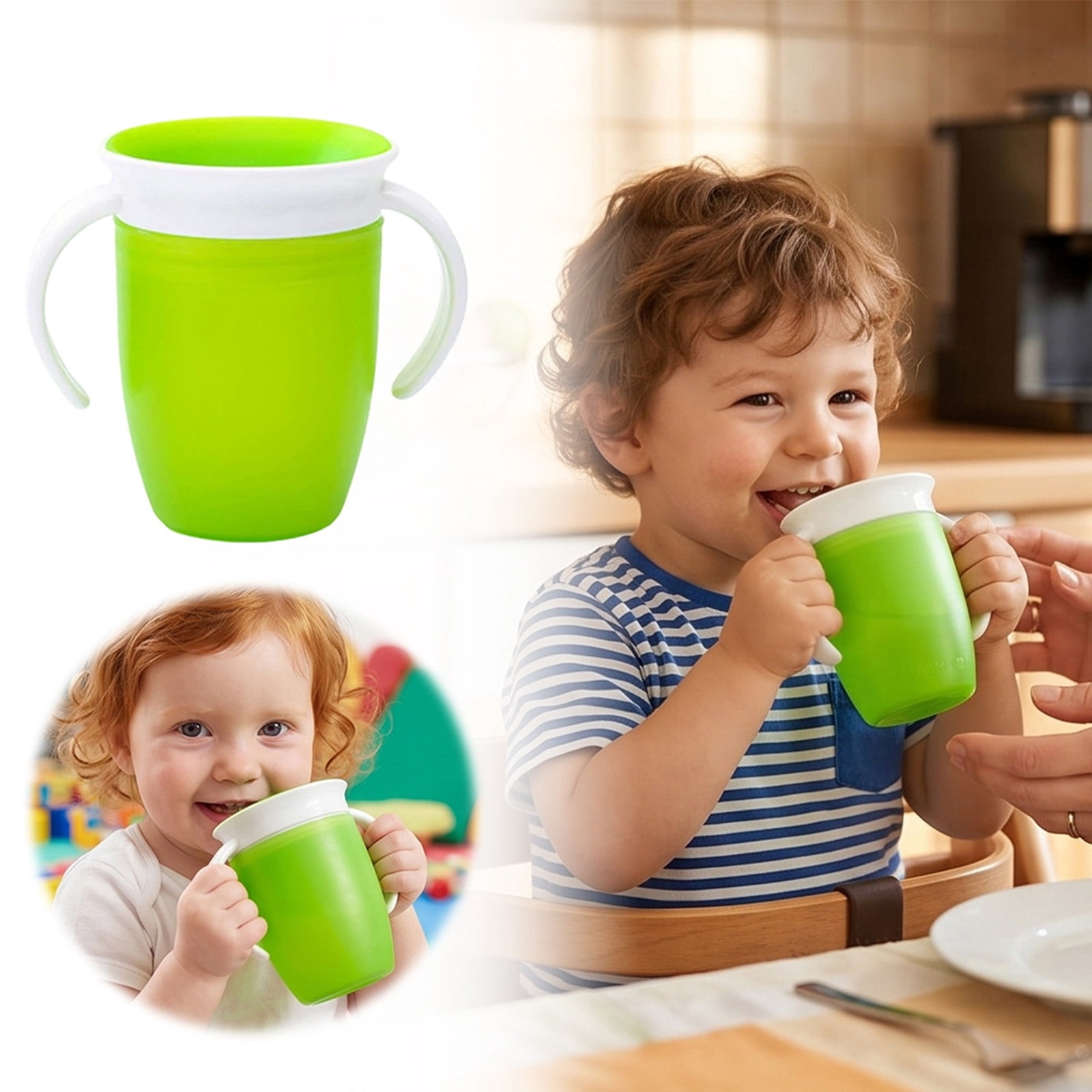 Munchkin® Miracle® 360° Spoutless Trainer Sippy Cup, 7 oz, Purple