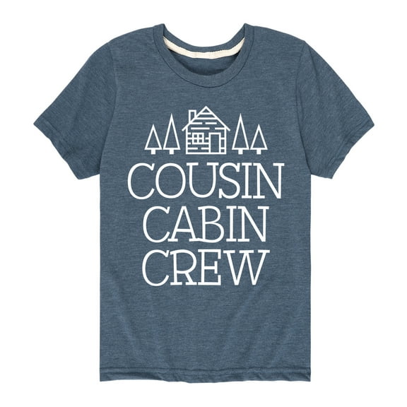Instant Message - Cousin Cabin Crew - Vacation - Toddler & Youth Short Sleeve Graphic T-Shirt