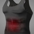 thumbnail image 5 of Débardeur de Compression pour Hommes, Gilet Amincissant Blanc m, 5 of 5