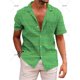 thumbnail image 3 of Camisas hawaianas para hombre, camisa de manga corta con solapa, ropa de estilo mexicano, camisa informal holgada con botones, ropa para hombre, blusas Harajuku, 3 of 5