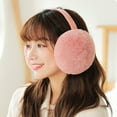 thumbnail image 4 of Cheers.US Foldable Women Winter Earmuffs Girl Ski Adjustable Ear Covers for Cute Ear Warmer Outdoor Earmuff Fleece Lining, 4 of 8