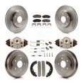 thumbnail image 1 of Transit Auto Front Rear Disc Brake Rotors Ceramic Pads and Drum Kit (9Pc) for Car 2013 Honda Civic Natural Gas K8T-102334, 1 of 2