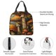 thumbnail image 4 of Easygdp Vintage Cloud Mushroom Bolsa Térmica Premium - Tela Oxford Impermeable, Gran Capacidad, Bolsillo Frontal, Unisex para Trabajo, Escuela, Actividades al Aire Libre y Picnics, 4 of 8