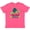 Vintage Hot Pink, variant on Key West, Florida Happy Sea Turtle Youth T-Shirt