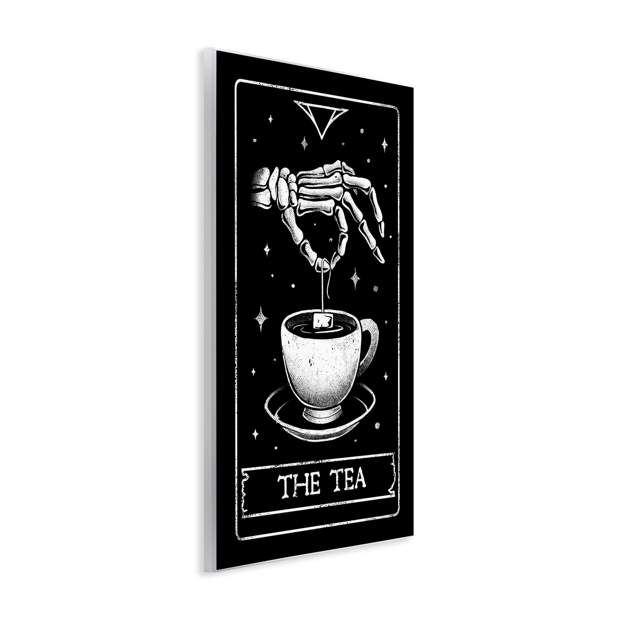 Stupell Industries The Tea Skeleton Tarot Wall Plaque Art, design by EduEly Designs