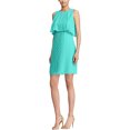 thumbnail image 1 of Vestido vaina Jacquard American Living para mujer azul 12, 1 of 1