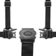 thumbnail image 4 of Arnés de seguridad Universal de 5 puntos para silla alta de bebé, banda con gancho, cochecito infantil, accesorio negro, 4 of 5