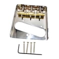 thumbnail image 4 of Runquan Guitar Bridge Set Easy to Install Vintage Design Luthier Tools Brass Saddles, 4 of 8
