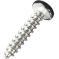 thumbnail image 2 of #10 x 1" Black Painted 18-8 Stainless Steel Phillips Pan Head Sheet Metal Screws SMSPSS-647, 2 of 2