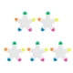 thumbnail image 3 of 5 uds., punta de pincel de resaltadores creativos en forma de estrella, bolígrafos fluorescentes 5 en 1 para diario, , toma de notas, Zulema bolígrafo fluorescente, 3 of 8