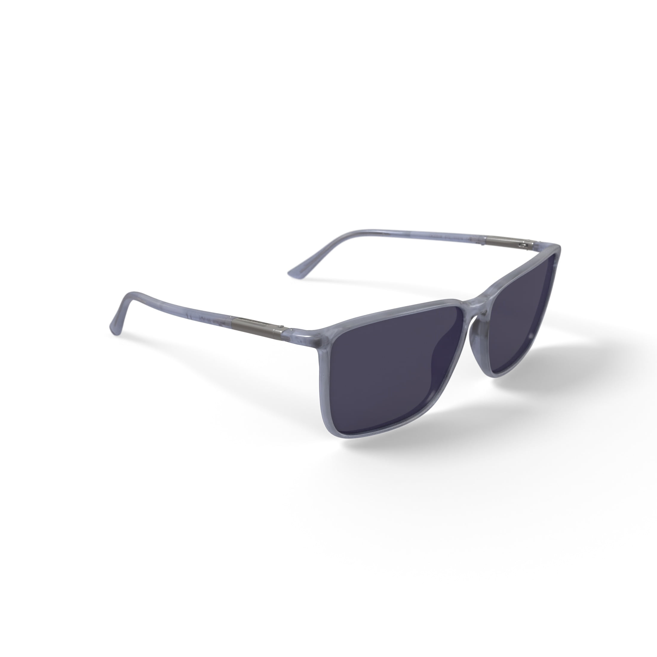 Calvin Klein Mens Rx'able Sunglass, CK22522S, Crystal Smoke, 59-16-145, with Case