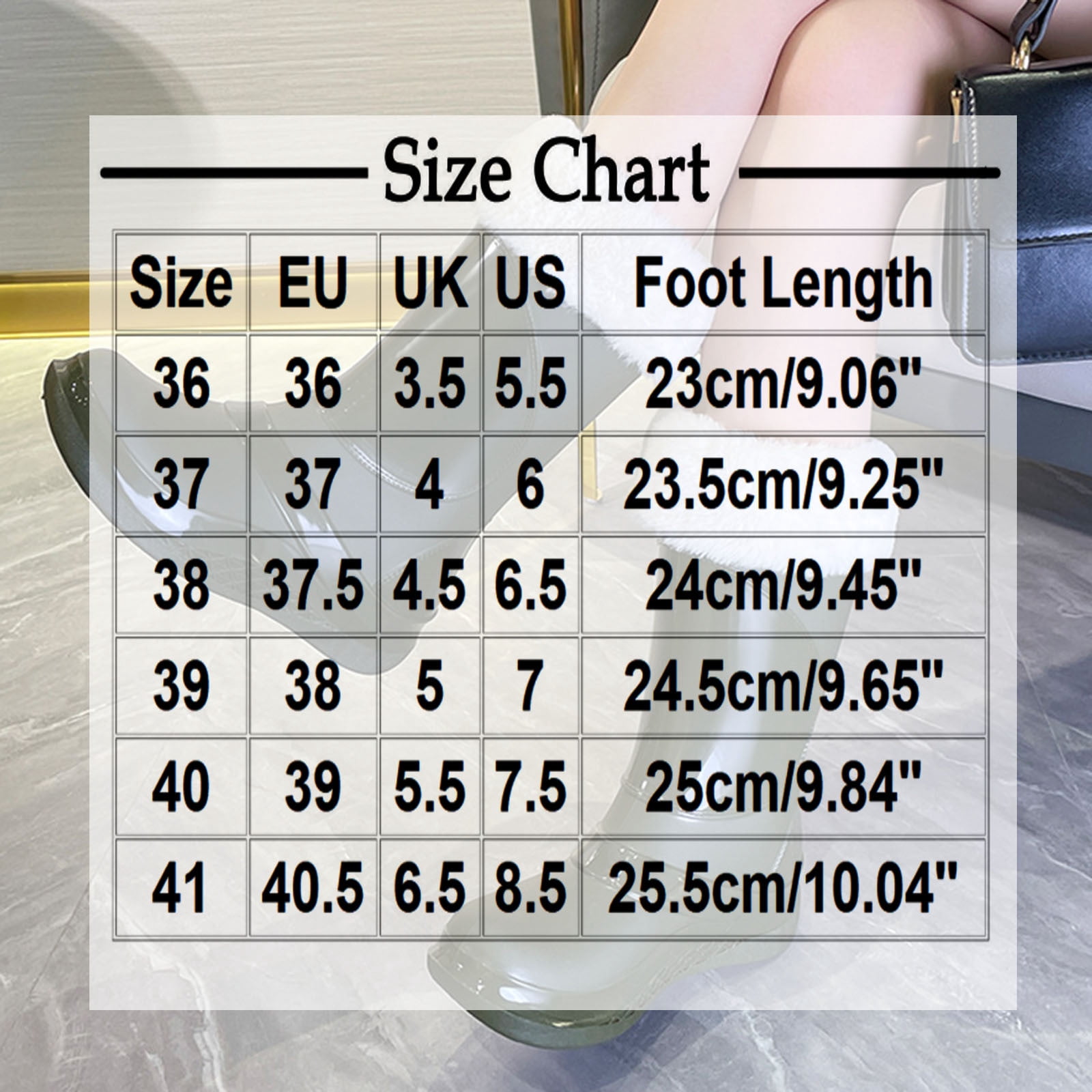 Wensltd Long Rain Boots for Women Waterproof Wide Calf Boots for Women Warm Fashion Outdoor Work Boots