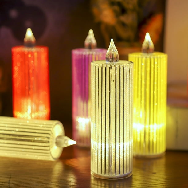 Dream Lifestyle Electronic Candle Light Starry Sky Effect Decorative