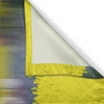 thumbnail image 3 of Ambesonne Yellow Flower Kitchen Curtains, Spring Scenery, 55"x39", Hunter Green Yellow, 3 of 3