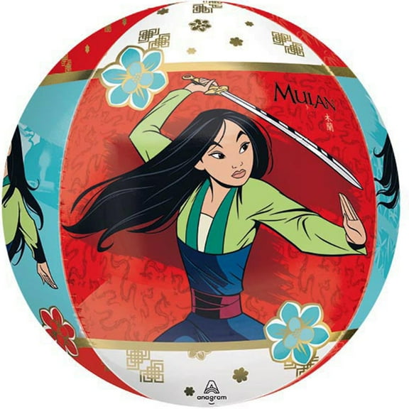 Mayflower Distributing 641917 16 in. Mulan Orbz Balloon